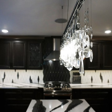 Dark and Glamorous Kitchen