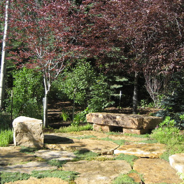 Natural Stone Bench