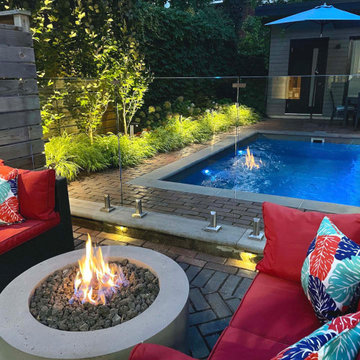 Toronto Danforth Backyard Pool