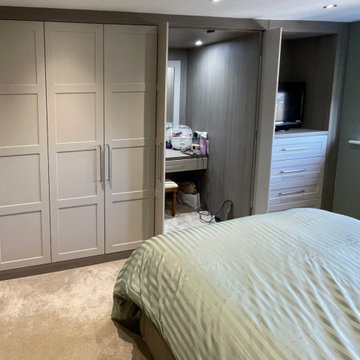 White Classic Fitted Wardrobes