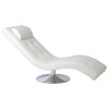 Eurostyle Josephine Lounge Chair in White