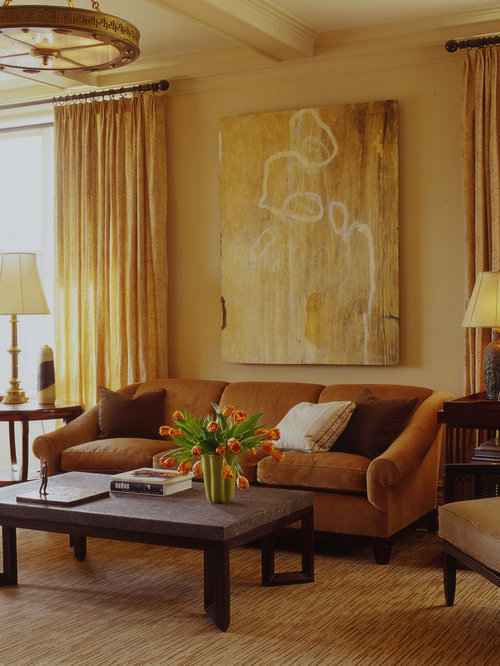 Caramel Couch Houzz