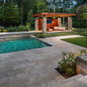Shallow Creek Landscape and pool