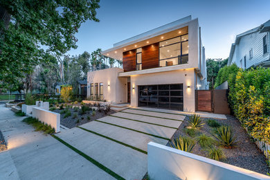 Trendy home design photo in Los Angeles