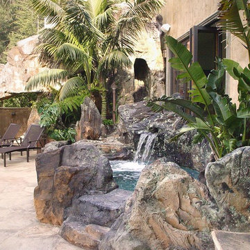 A Swimming Pool in the Trees