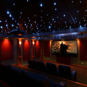 Large Elegant Home Theater Project