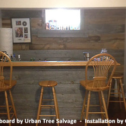 Reclaimed Barnboard Man Cave 2 - Onlays And Appliques