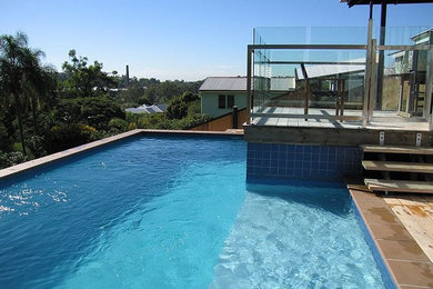 Design ideas for a swimming pool in Brisbane.