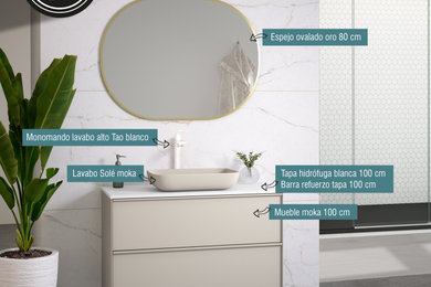 CONJUNTOS DE BAÑO SERIE VENTIDUE