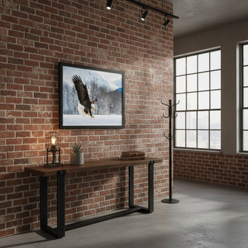 Adult Bald Eagle Wildlife Photo Industrial/Urban Wall Art