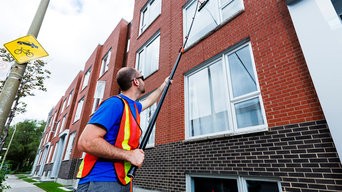 Window cleaning Condo / Lavage de vitres de copropriétés