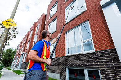 Window cleaning Condo / Lavage de vitres de copropriétés