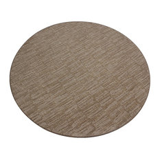 Square 6'x6' Stone Walk Barley, Carpet Rug, 40 oz Nylon