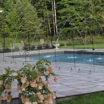 Custom Pool with Deck Jets