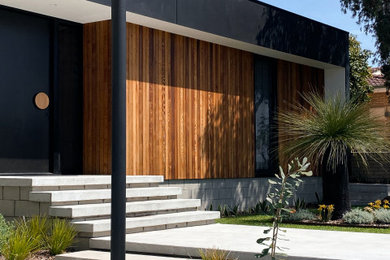 Midcentury home design in Perth.