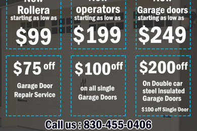 Garage Door Repair Castroville TX
