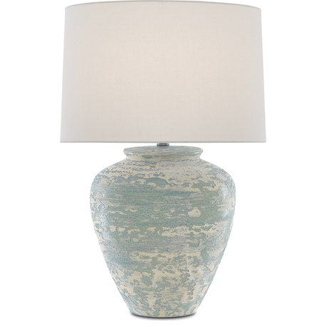 Mimi Table Lamp - Aqua, Cream