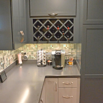 Sophisticated Gray Levit Kitchen - Bowie, MD