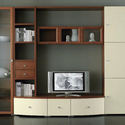 Contemporary Italian Wall Unit Trend 237 by Artigian Mobili - $3,645.00 - Entertainment Centers And Tv Stands