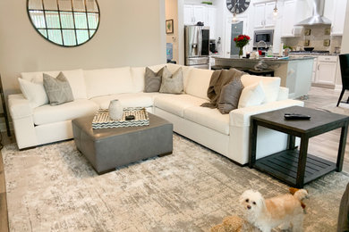 Inspiration for a contemporary home design remodel in Tampa