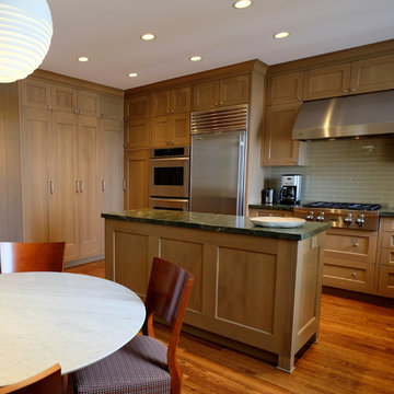 Rift Oak Kitchen in Russian Hill