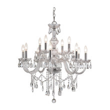 chandeliers front hall