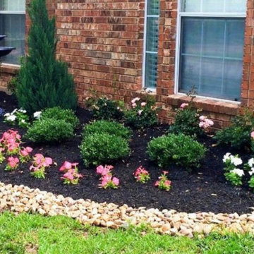 Flower beds