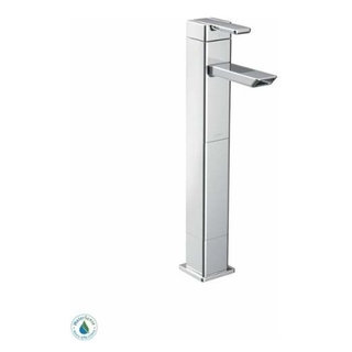 Moen 90 Degree Vessel Bathroom Faucet, 2"x5"x12", 2"x5"x12 ...