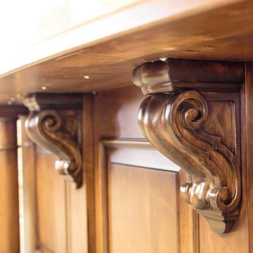 Paris Executive Desk - Close Up