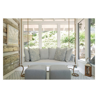 Serenity in Muskoka - Beach Style - Sunroom - Toronto - by Aspen & Ivy ...