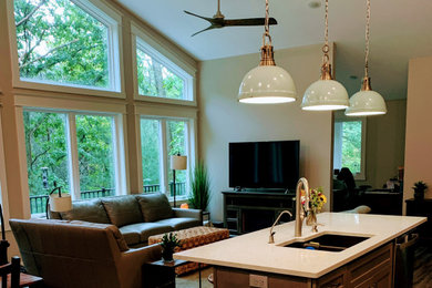 Example of a country kitchen design in Grand Rapids