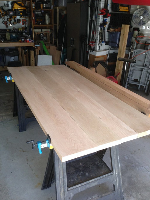 Color to stain new table