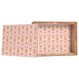 Midcentury Decorative Boxes DENY Designs Heather Dutton Fleurette Radiant Storage Box
