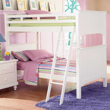 Pottery Bunk Bed in White