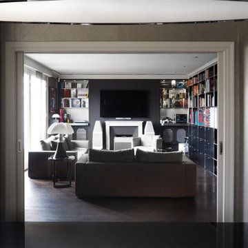 Bibliothèque sur mesure en métal