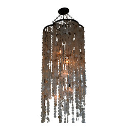 5391-mb9-st-h-ba-Capiz-shell-chandelier-9-light-Jellyfish-chandelier-transitiona - Products