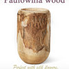 Serene Spaces Living 14" Paulownia Wood Pot, 14"& 8.5"