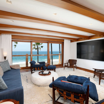 California Coastal, Mid-Century Modern Home Build in Laguna