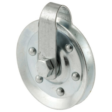 3", Pulley with Strap and Axle Bolt
