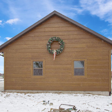 Concrete Log Siding Homes