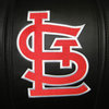 St. Louis Cardinals MLB Alt Logo Xcalibur Leather Sofa