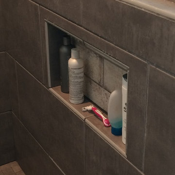 Bath Remodel with Rustic and Modern Design Elements