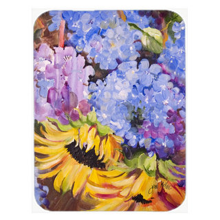 Natural Accents Sunflower Tempered Glass Cutting Board