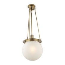 Globe pendant light