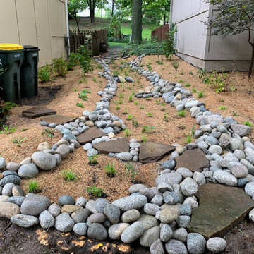 Native Plant Landscaping, Hardscaping, and Bioswales