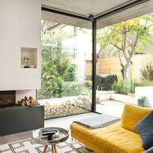 Room Tour: A Modern Extension Shows Off the Magic of Raw Concrete