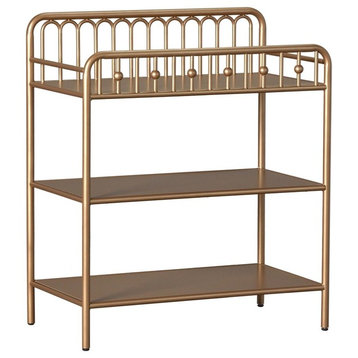 Little Seeds Ivy Metal Changing Table, Gold