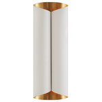Visual Comfort & Co. - Selfoss Large Sconce in Plaster White and Gild - Selfoss Large Sconce in Plaster White and Gild