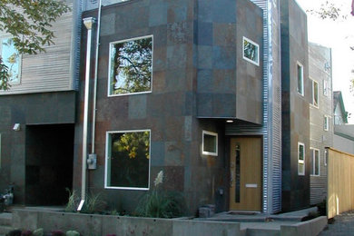 Example of a trendy exterior home design in Portland