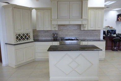 Kitchen cabinets and countertop
